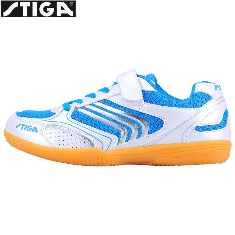 100% original stiga children table tennis shoes for kids boy and girls ping pong sport sneakers CS-3341/3321