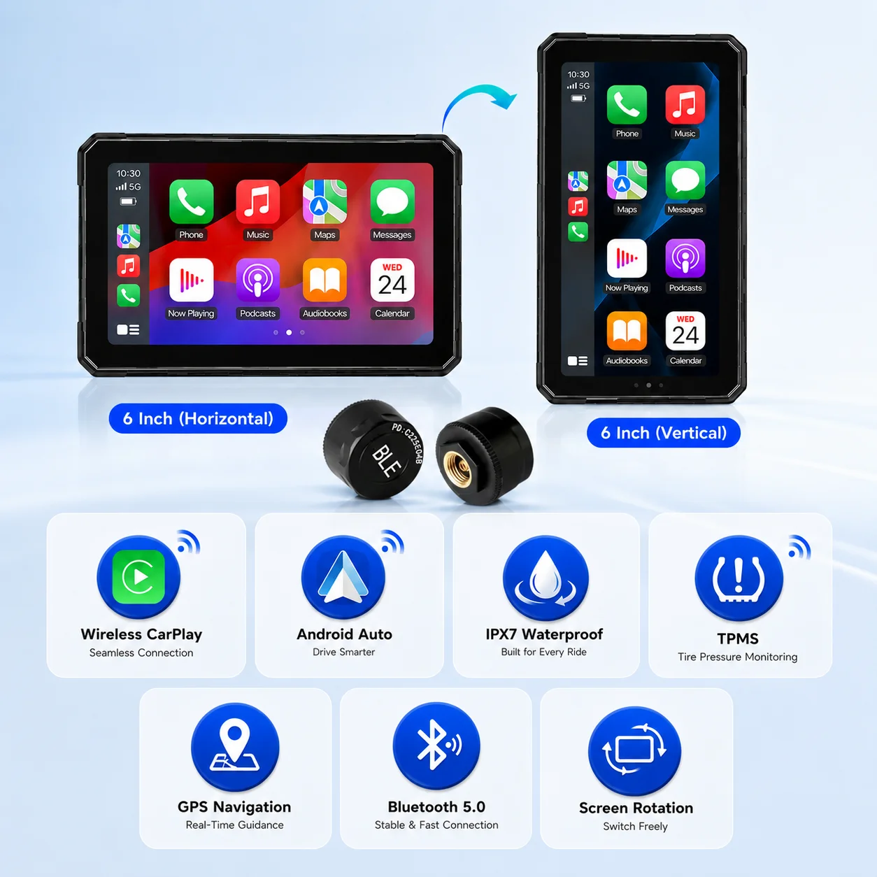 Moto Carplay-TPMS