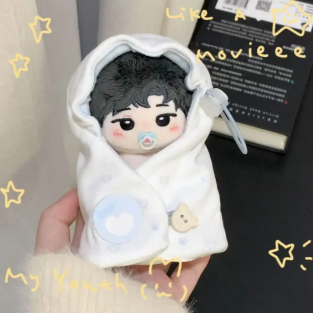 Swaddling 10cm Cotton Swaddling Clothes Cloak Sleeping Bag 10cm Clothes Lovely Funny Dress Up Set Children's Gift