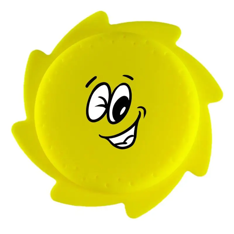Water Splash Flying Disc Children Toys Swimming Pool Outdoor Sport Summer Beach Party Games Silicone Flying Ring for kids