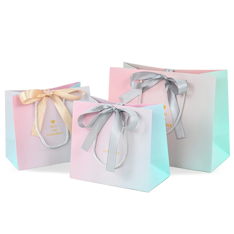 18/25cm Large Gift Bag Snack Cookie Candy Packing Bag Birthday Wedding Party Decoration... - SKU RPPB1828 - UGI Packaging