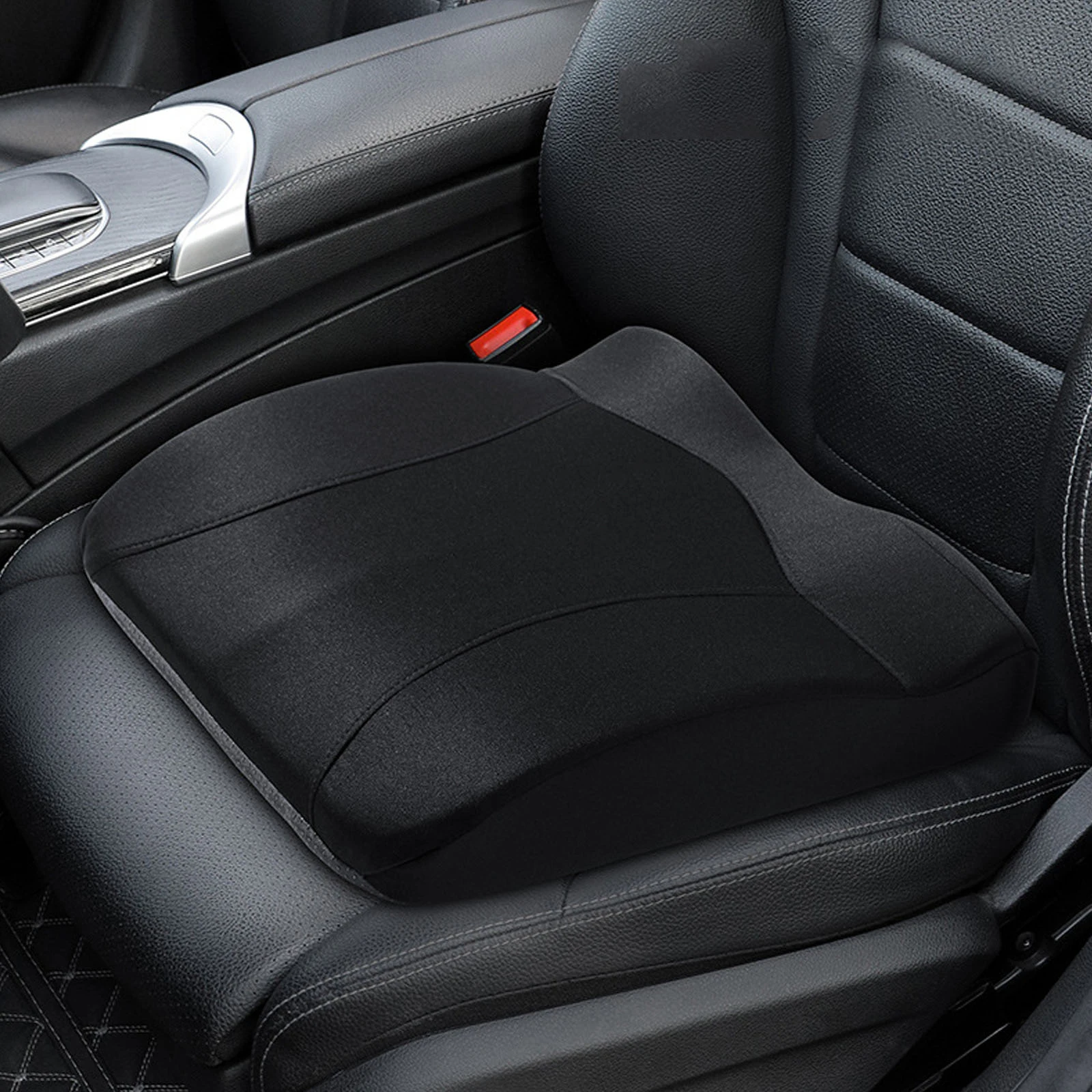 

Car Booster Seat Cushion For Driver Hip Pain Raised Memory Foam Height Seat Protector Washable Cover For Short People Pad Mats