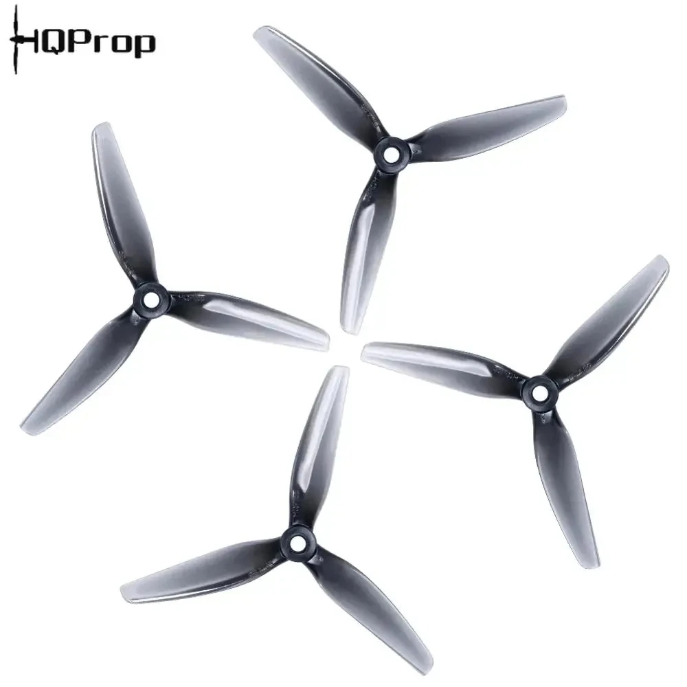 4쌍(4CCW+4CW) HQProp Ethix S5 라이트 그레이 폴리카보네이트 소품 프로펠러 드론 소품