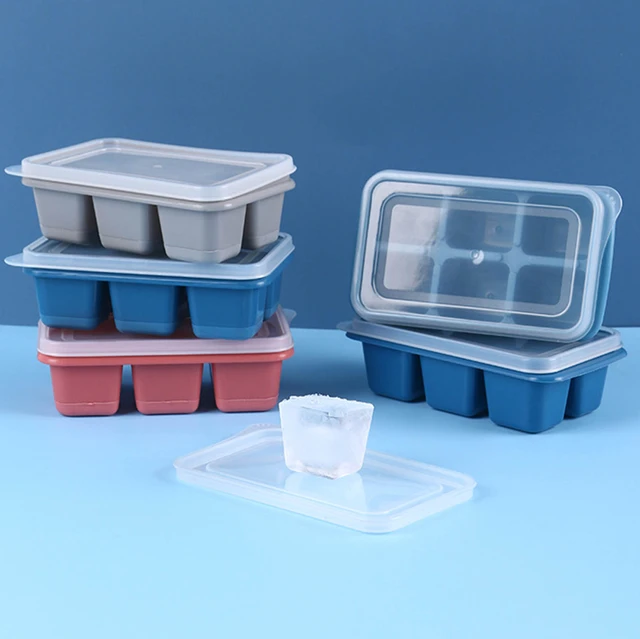 Big Cube Giant Jumbo Large Silicone Ice Cube Square Tray Mold Moulds Tool