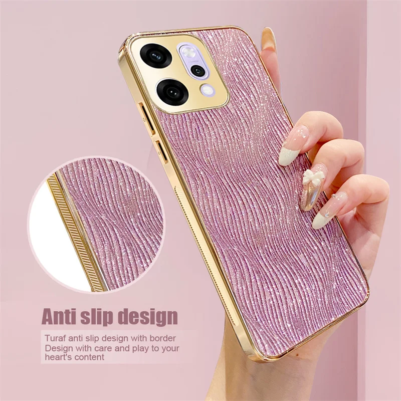 Elegant Glitter Electroplated Shockproof Protective Phone Case