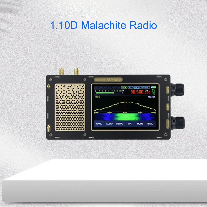 

1.10D прошивка улучшенная версия 50 кгц-2 ГГц приемник малахита SDR радио 3,5 дюймов DSP SDR приемник с кодом и поддержкой двух антенн