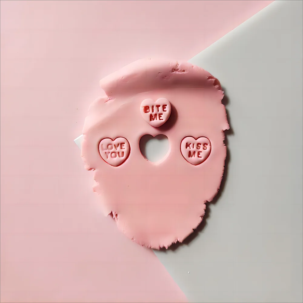 New Earrings Polymer Clay Moulding Flower/Love/Love Soft Pottery Clay Knife DIY Earrings Jewelry Pendant Making Tool silicone mold flower silicone mould clay tools