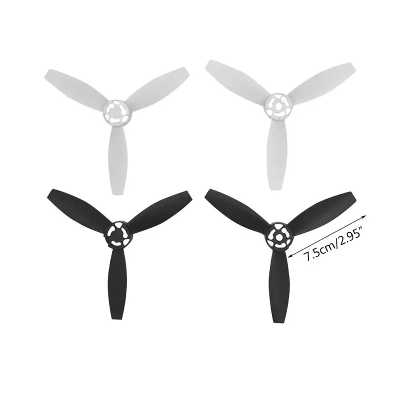 Hélices de rechange pour Parrot Bebop 2 FPV - Lot de 4 pales en plastique