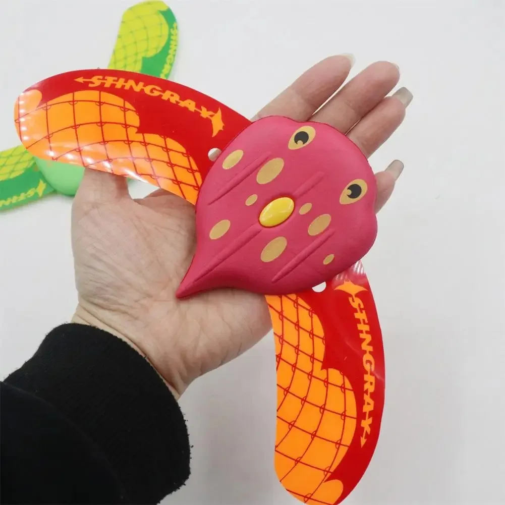 Water Power Manta Ray Devilfish for Pool Water Toys for Kids Swim Training Diving Games Outdoor Fun Hydrodynamic Glides for Ages 6