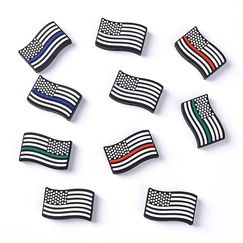 

20 шт., силиконовые бусины для прорезывания зубов