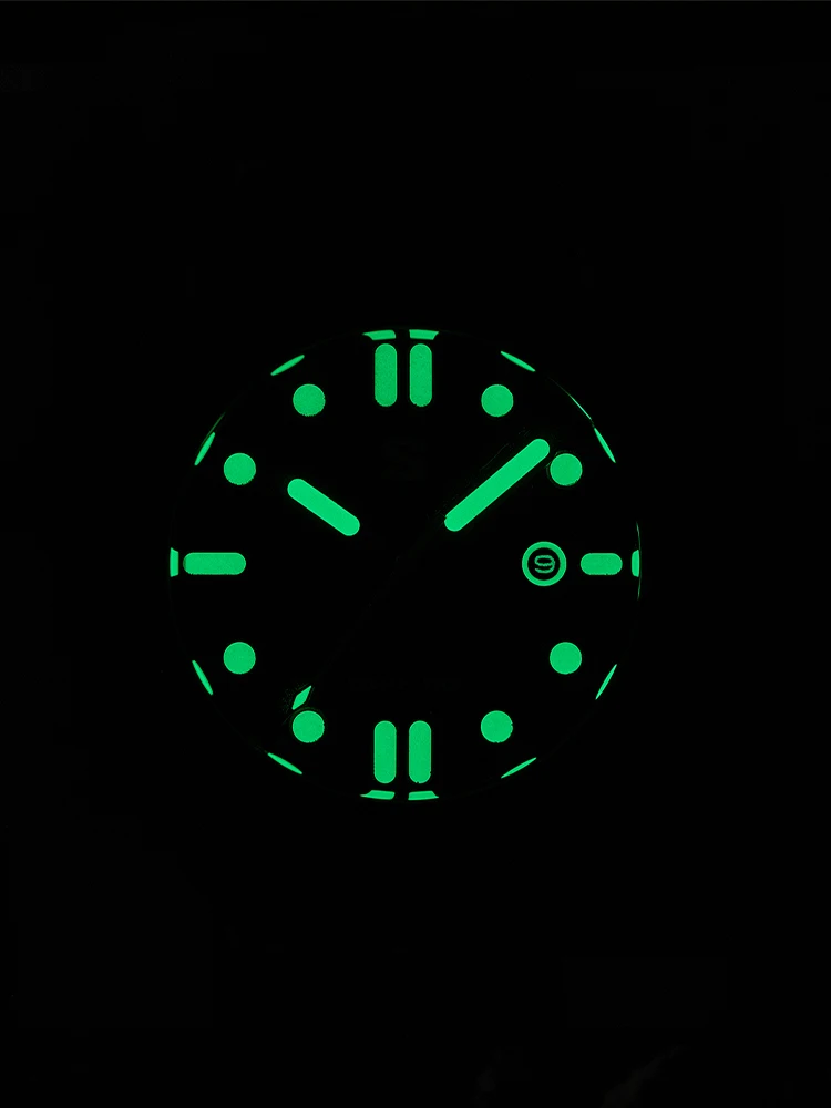 Stalingrad 45mm Premium Titanium Men's Watch 200M Water Resistant Sapphire Ultra-Bright Luminous 8215 Automaticwatches for man 6