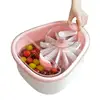 Customized Fruit Cleaning Device Wholesale Large Fruit Washer Spinner with Brush 1