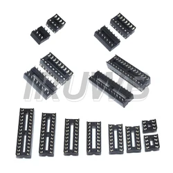 10 - Pack Solder - Friendly DIP IC Socket Adapters for Various Pin Configurations (8pin)