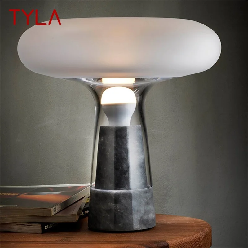

TYLA Dimmer Nordic Luxury Table Lamp Contemporary Design LED Desk Light for Home Bedroom Decoration
