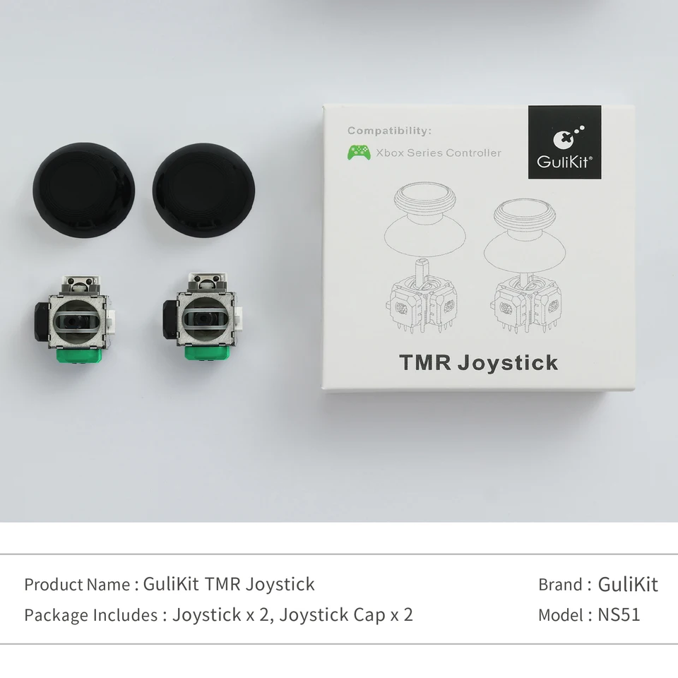 ジョイコン　グレー　Gulikit スティック ジョイコングレーGulikit スティック