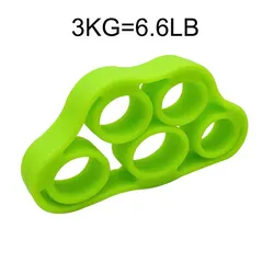 Silicone Finger Strength and Flexibility Trainer (G910A-green)