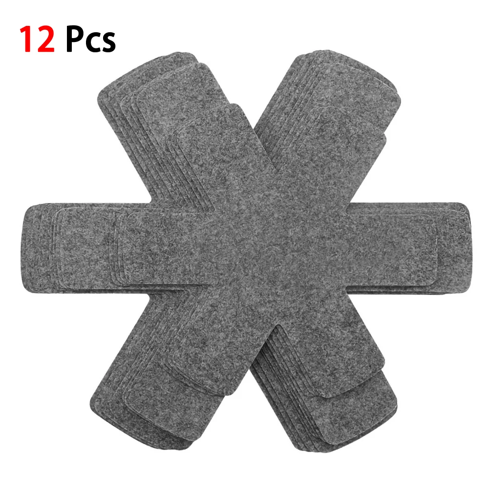 Pot Pan Protectors Divider Pads to Prevent Scratching Separate Protect Surfaces 12pcs for Kitchen Cookware