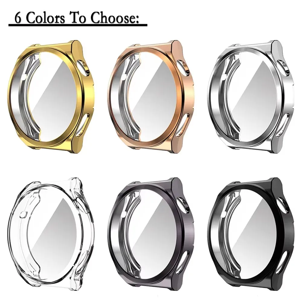 Soft TPU Full Coverage Anti-Scratch Screen Protector Case