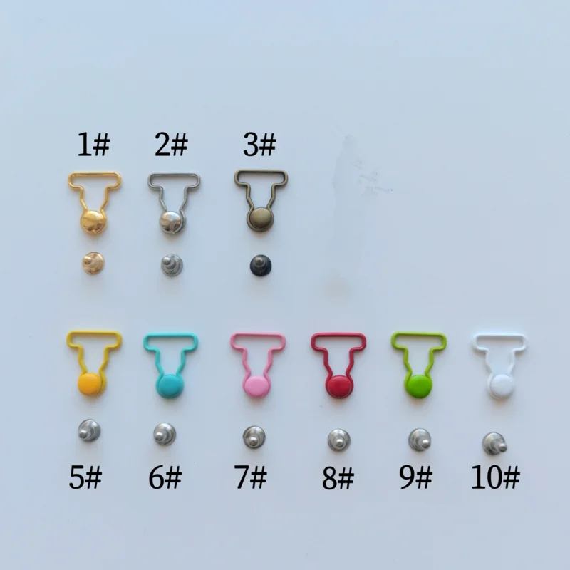 Description Picture 4 of item10 Pair 6/9mm Mini Buttons for DIY Doll Clothes Jeans Metal Buckles OB11  Handmade Clothing Scrapbooking Buttons Sewing