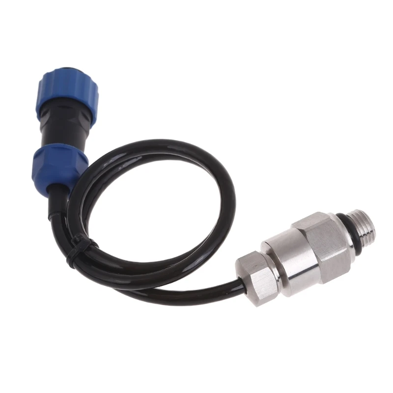 

Durable Pressure Transducer Transmitter Sender Compatible for Water Gas Oil Industrial Environmental Monitoring