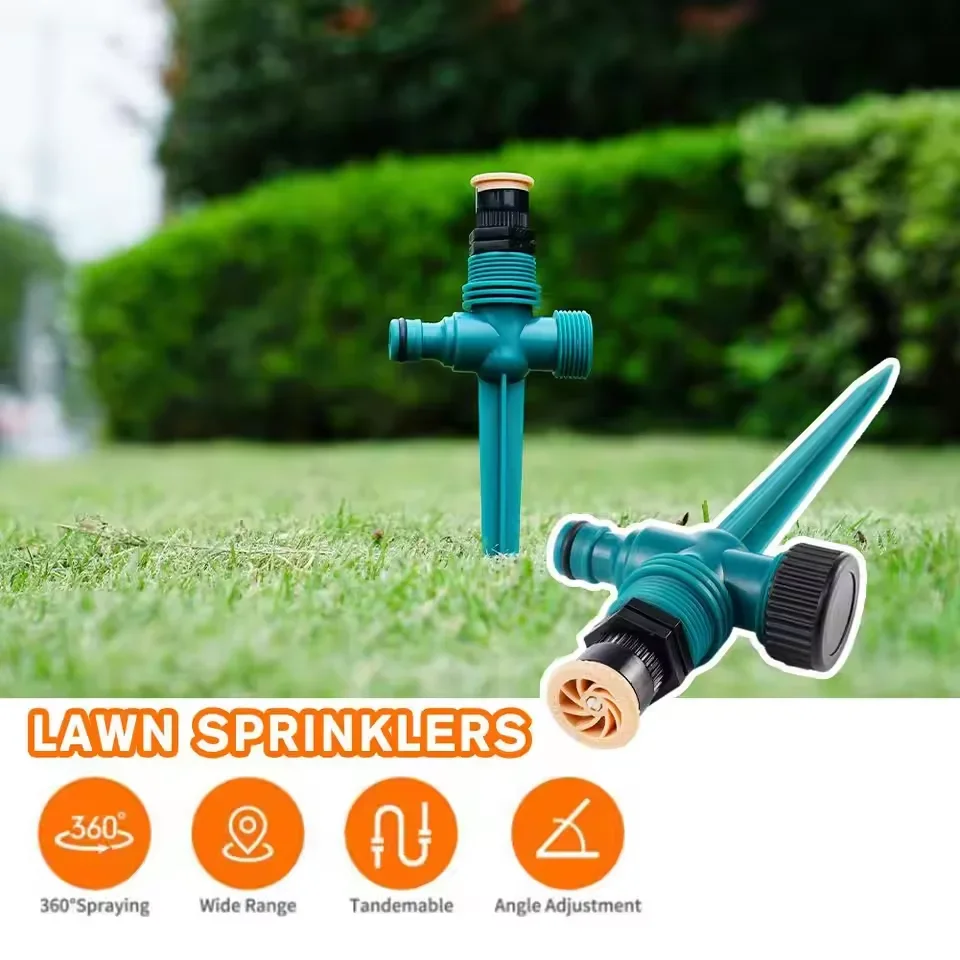 Rotating Sprinkler Nozzle for Garden Watering