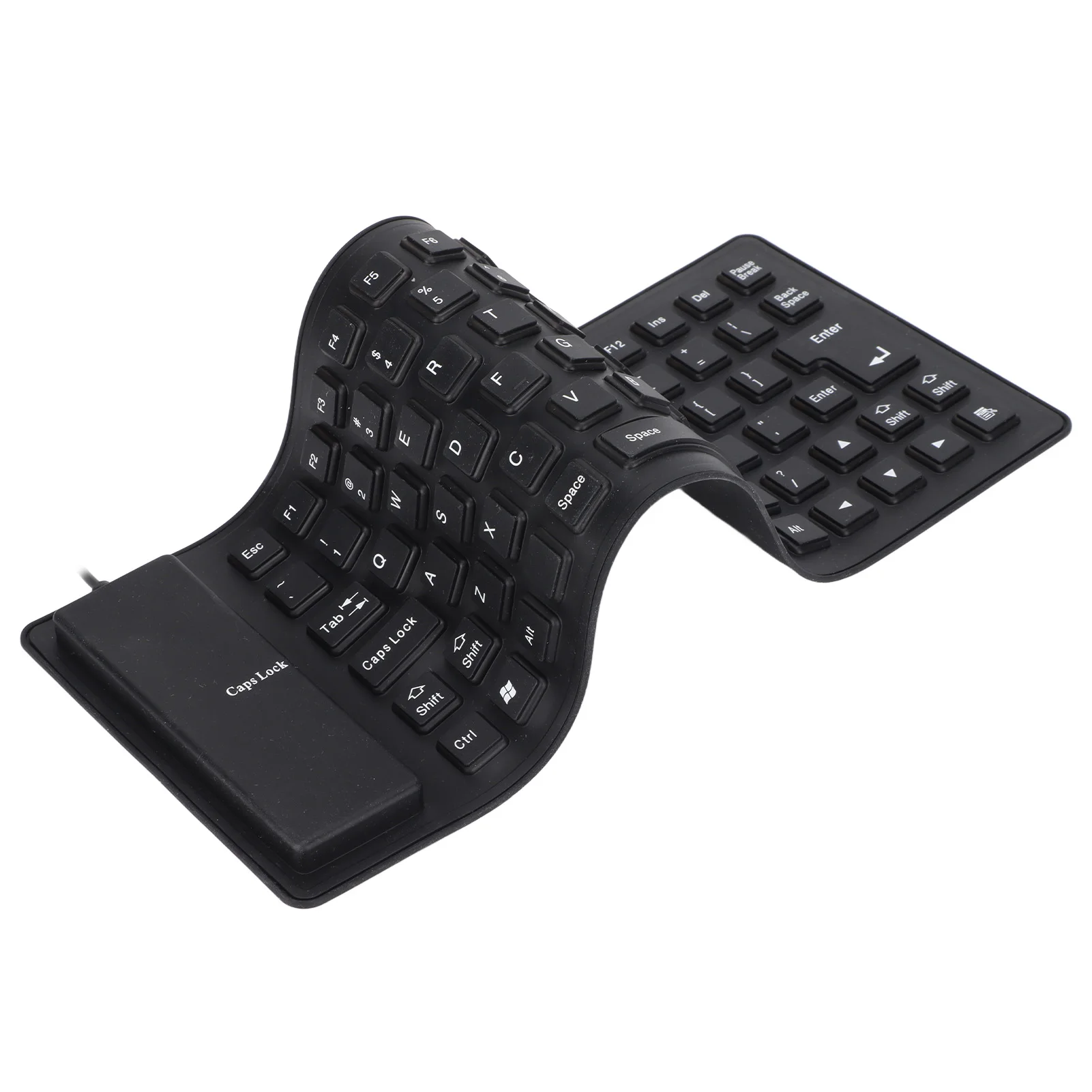 85 Keys Silicone Keyboard Fully Sealed Design Lightweight Portable Silent Soft Comfortable USB Wired Keyboard for PC Laptop - Image 2