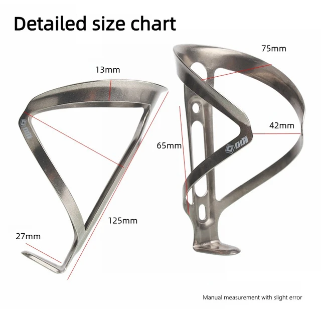 Titanium Bike Bottle Cage Ultralight Durable Compatible with Standard Water Bottles Road Mountain Bike Bicycles Accessories 4