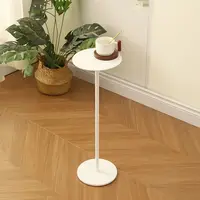 Nordic Style Side Table Scandinavian Coffee Small Round Sofa Living Room Accent Compact Furniture Apartments Minimalist Bedside 3