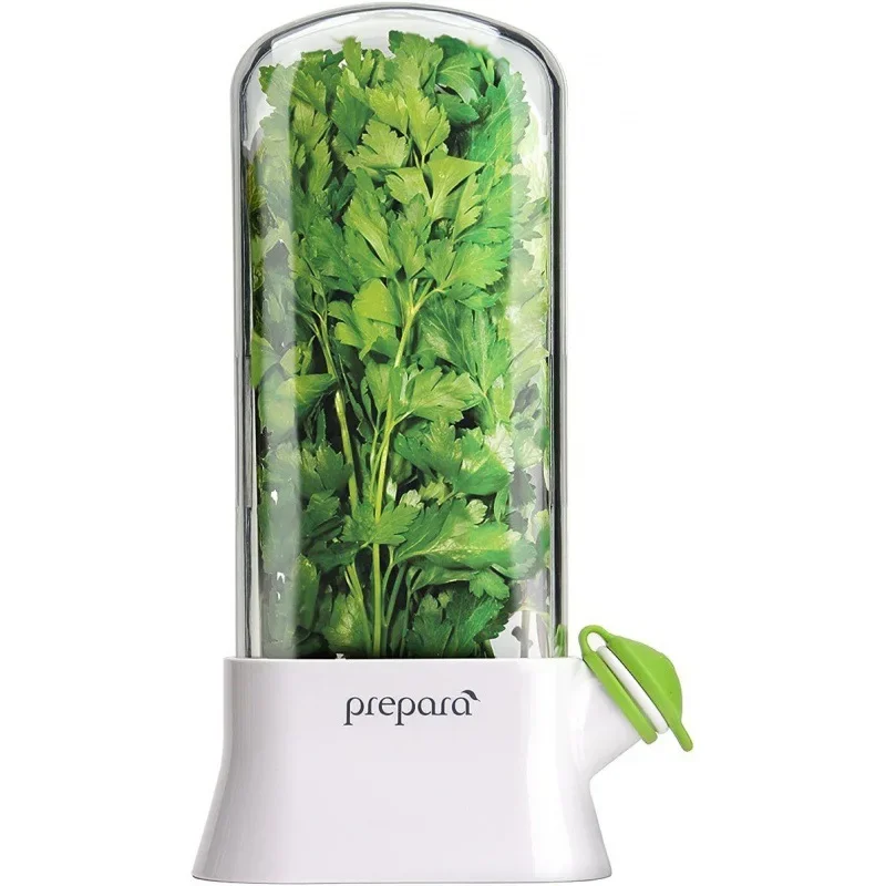 Herb Saver Storage Container Vegetable Preserving Bottle Fresh Herb Keeper Kitchen Storing Cilantro Mint Parsley Asparagus