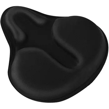Sedile da sella per bicicletta elettrica Fodera per cuscino in gel per bici elettrica morbida e ispessita Comodo cuscino traspirante per ciclismo su strada