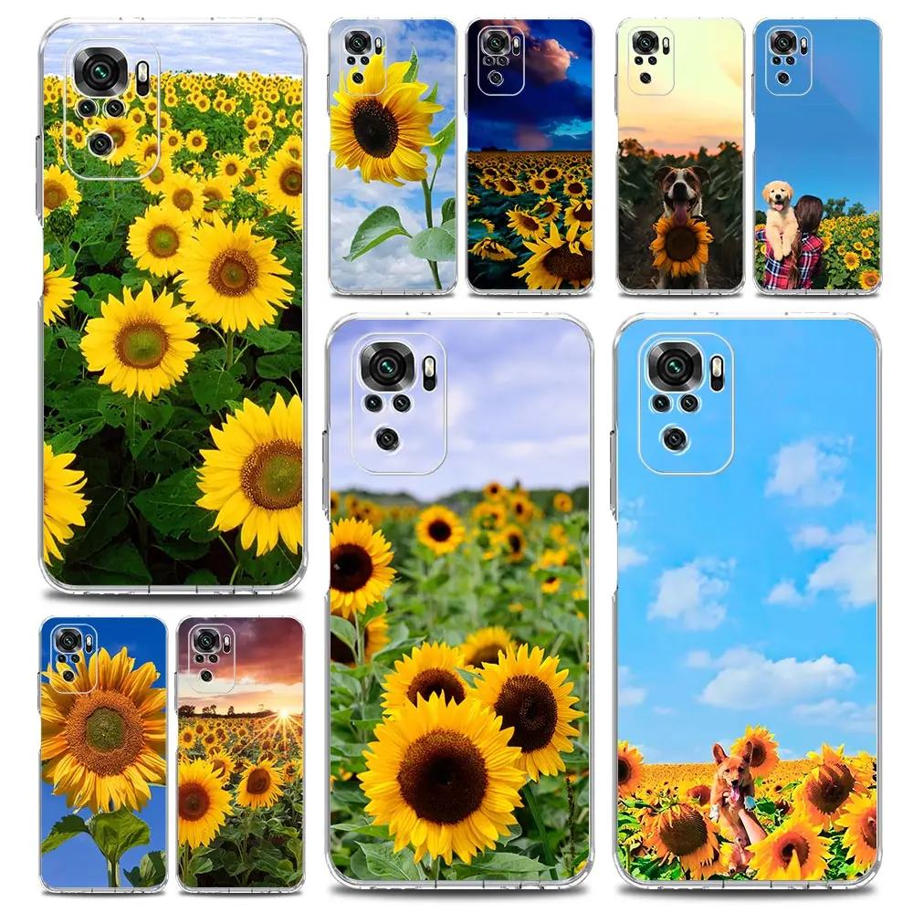 Sunflower Summer TPU Phone Case Cover