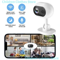 1080P WIFI камера наблюдения за ребенком, обнаружение движения, сигнализация, напоминание, голосовой интерактивный мониторинг ночного видения для ребенка — изображение 5