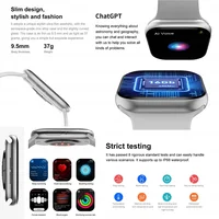 שעון חכם GPS חדש לשנת 2025 סדרת 10 עבור Apple Watch 10 זיכרון מוזיקה וידאו שיחת Bluetooth עמיד למים NFC Smartwatch עבור Android IOS 3