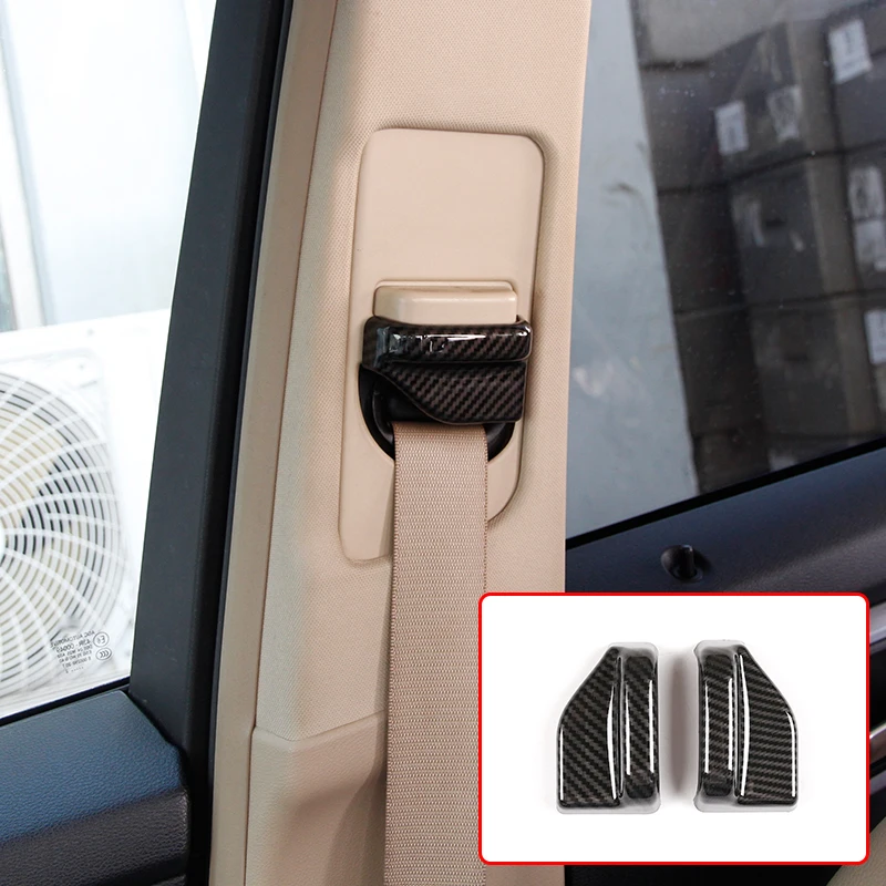 

Углеродное волокно для Mercedes Benz GLK Class X204 GLK260 300 2008-2015 ABS Автомобильная Накладка для ремня безопасности