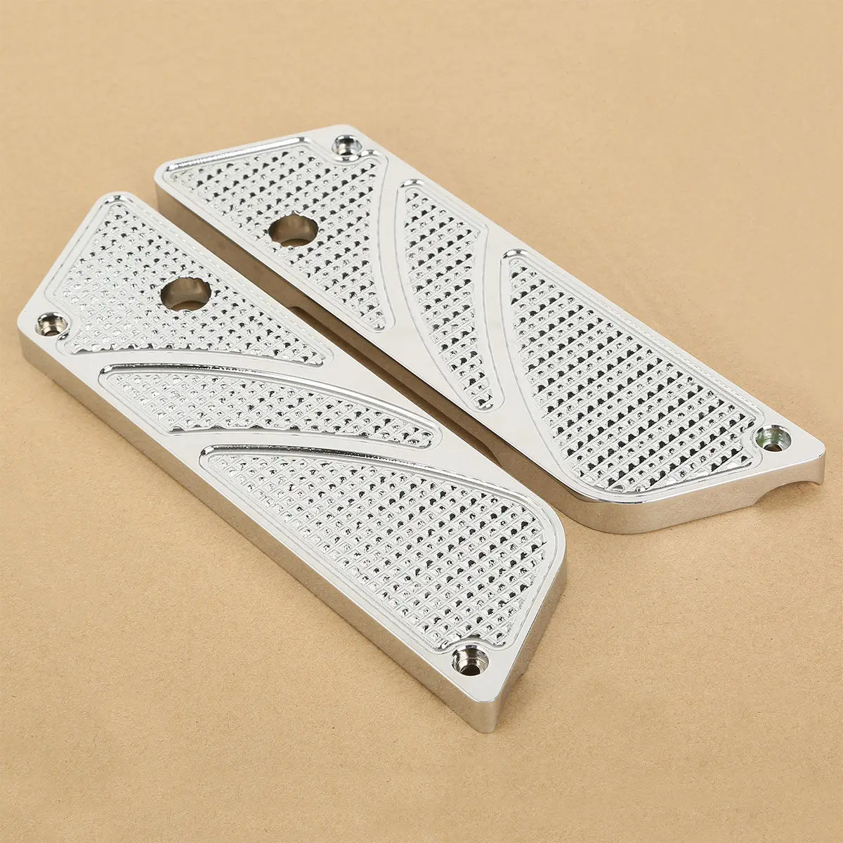 

Motorcycle CNC Saddlebag Latch Covers For Harley Touring Street Glide FLT FLH 1993-2013