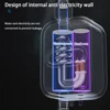 3500W Mini Hot Water Heater Shower 304 Stainless Steel Rain Shower Head Rapid Heating LCD Digital Shower System Set for Bathroom 5