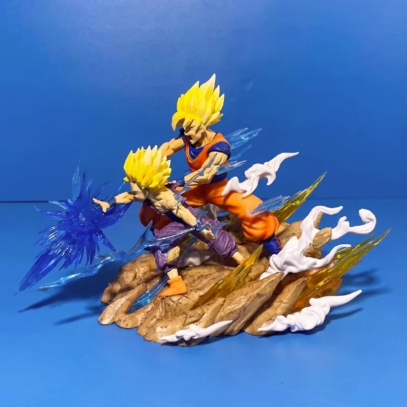 

14.5cm Dragon Ball Figure Cell Son Goku Son Gohan Figure PVC Statue Anime Periphery Model Collection Doll Gift for Children Toy