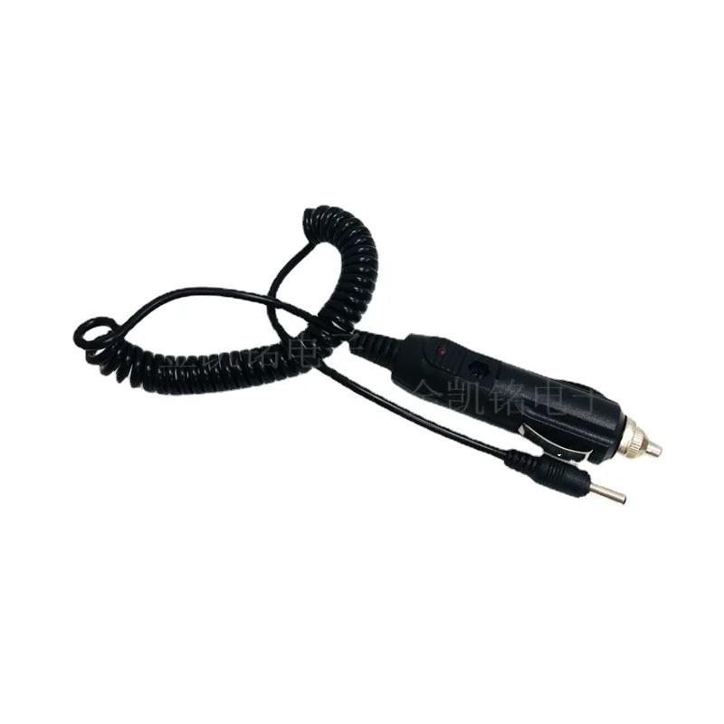 Автомобильный Кабель питания из чистой меди 12 в 1 А, штекер прикуривателя к разъему постоянного тока 3,5*1,35 мм, для интеллектуального динамика XiaoDu Pro, 1,5 м