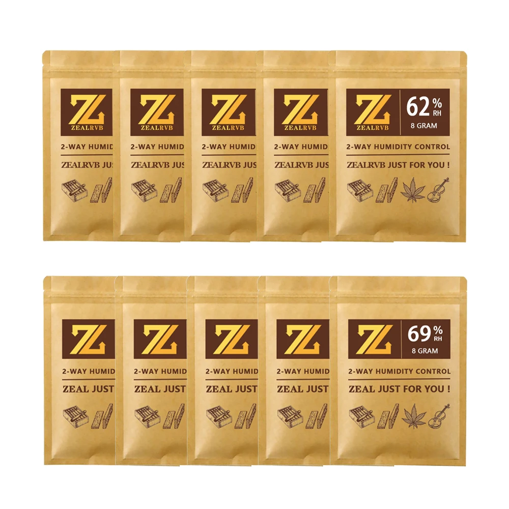 Humidor Packets 62 8 Grams humidity cigar 69 2Way Humidity Control