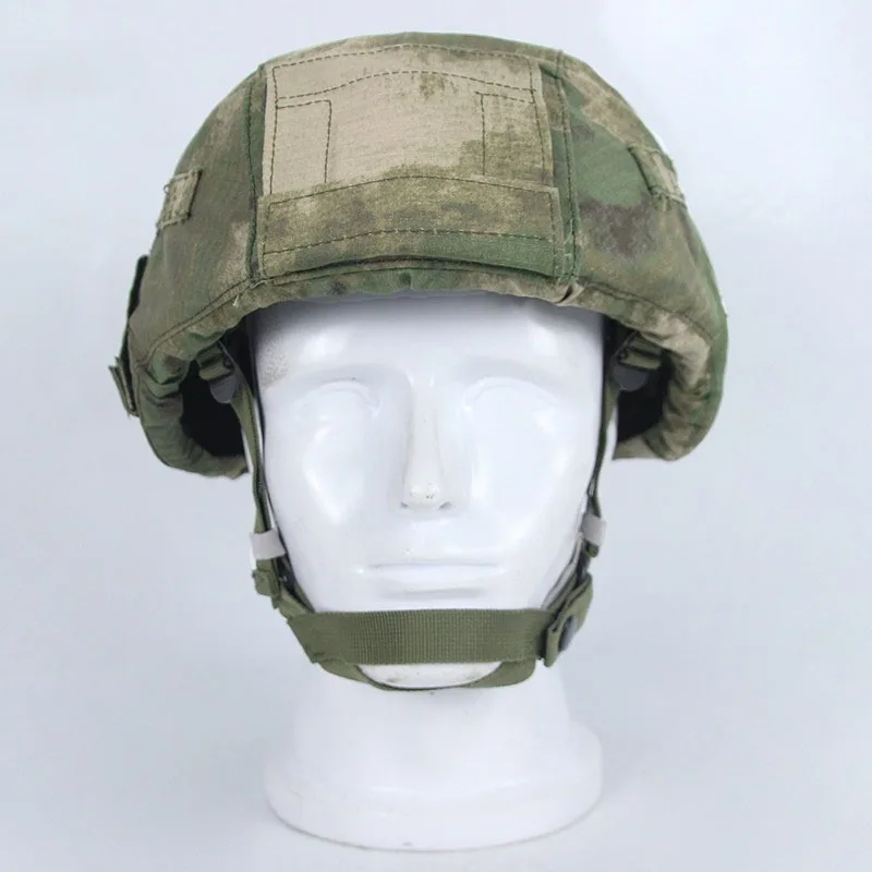 Russian 6b47 Helmet MOX Green Ruins Camo Helmet Shield Windproof 