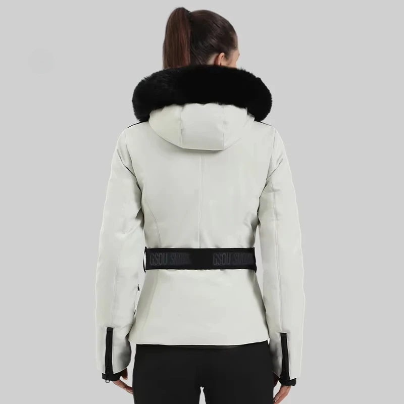 Snowboard Jackets 2025 Mountain Winter Hooded Woman Snow Jackets Outdoor Skiing Jacket Sports Outerwear Windproof Warm Tracksuit
