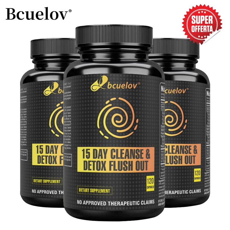 

Gut Cleanse and Detox Supplement - Digestive Health, Metabolism, Weight Management, Boosts Energy Levels