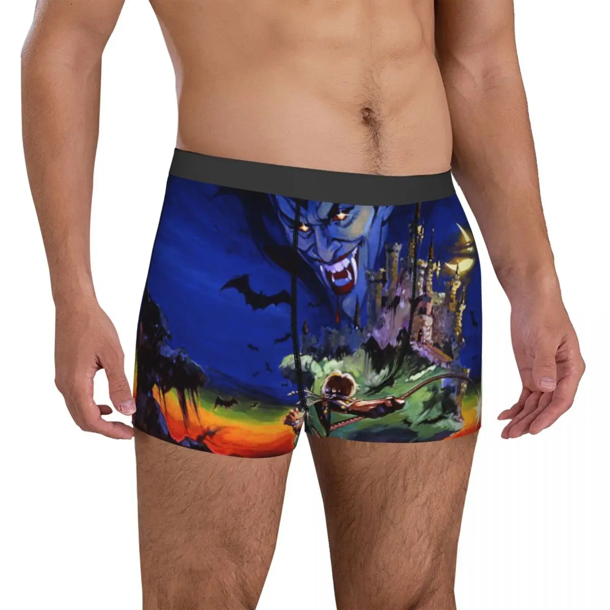 

Трусы-шорты Castlevania с объемным рисунком, нижнее белье с симфонией ночи, Дракула, netflix, линия крови, смешные аниме