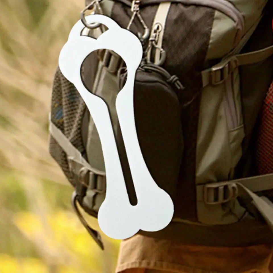 Portable Dog Poop Bag Clip With Carabiner