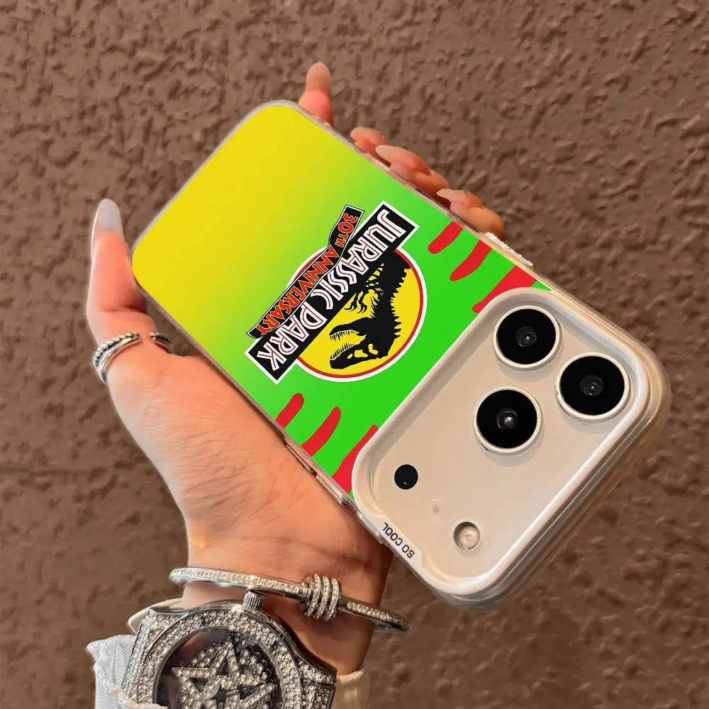 Jurassic Park Dinosaur World Colorful Back Cover