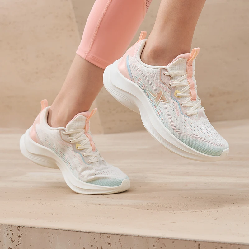 Xtep Running Shoes Women Autumn Comfortable Sports Shoes Cushion Lightweight Breathable Sneakers Support 977318110052