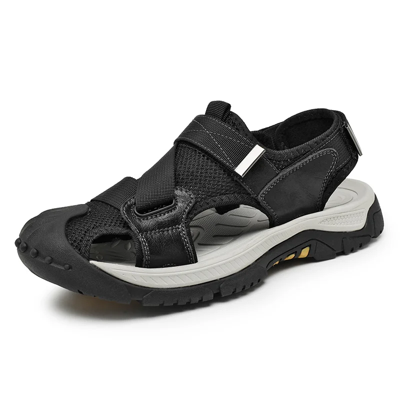 New Men's Sandals Summer Beach Sandals Comfortable and Lightweight Men's Slippers Non-slip Soft Bottom Flip-flop
