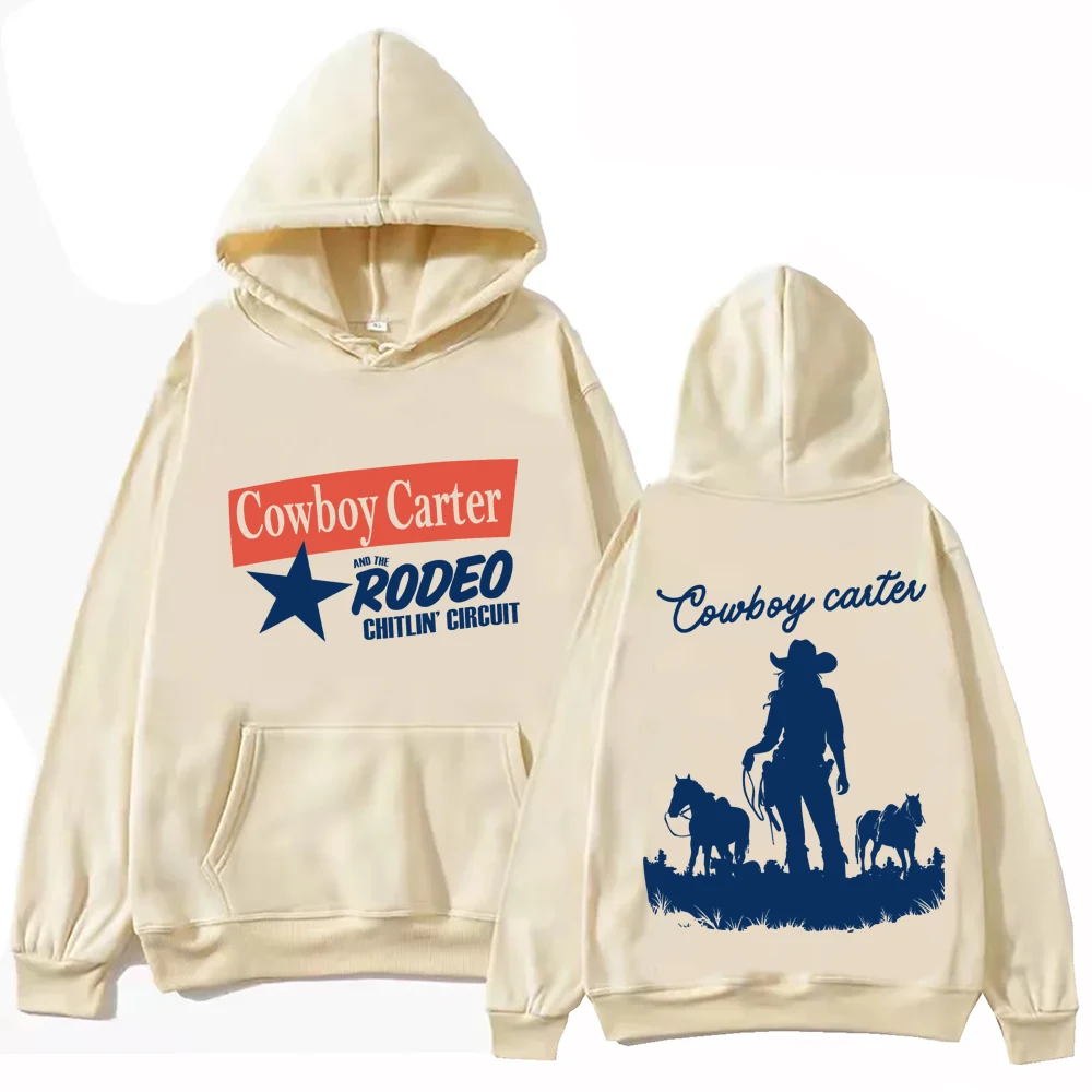 

2024 Cowboy Carter Beyonce Hoodie Tops Long Sleeve Sweatshirt Music Fans Gift Spring Summer Casual