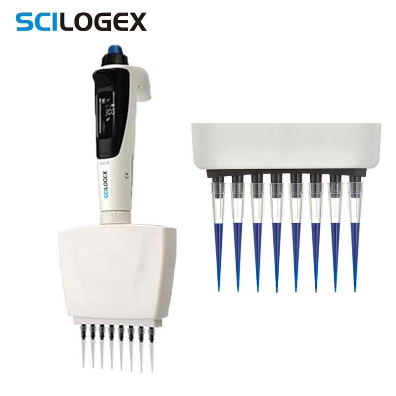 SCILOGEXMultifunctionElectricEightchannelPipette0510ul10