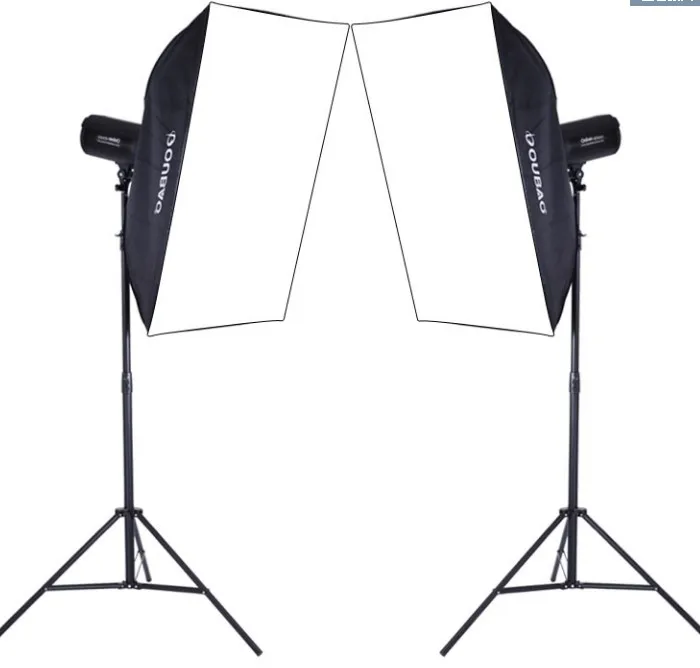 

TTF-400W 2pcs with 2 pcs light stand and 2 pcs softbox 60*90 in a kits